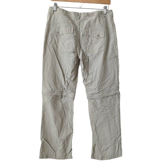 Outdoor Research Women's Hiking Pants Size 8 Cream Tan Convertible Bermuda Short - Picture 1 of 7